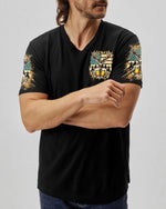 BLISSCORNERS SHOOTING DEERS AND DRINKING BEERS ALL OVER PRINT