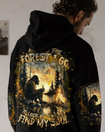 BLISSCORNERS AND INTO THE FOREST I GO BIGFOOT ALL OVER PRINT