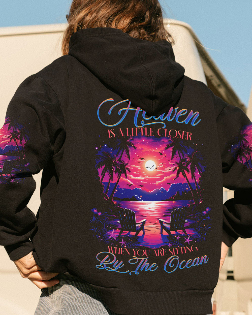 BLISSCORNERS SITTING BY THE OCEAN ALL OVER PRINT