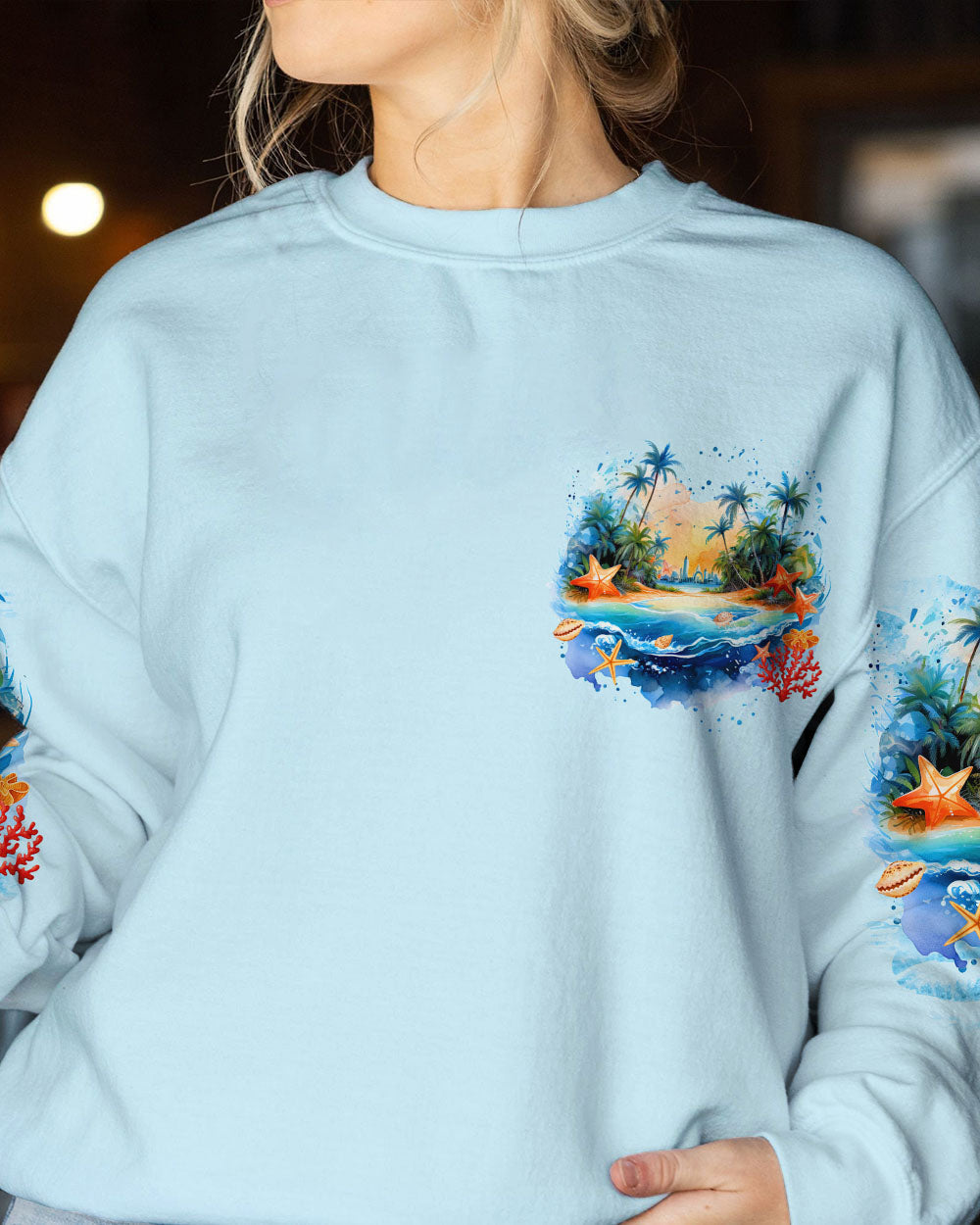 BLISSCORNERS HOME IS WHERE THE WAVES CRASH ALL OVER PRINT