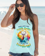 BLISSCORNERS REAL GIRLS GO HUNTING DEER ALL OVER PRINT