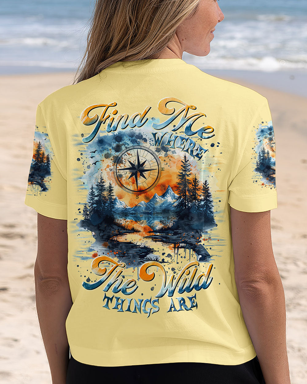 BLISSCORNERS FIND ME WHERE THE WILD THINGS ARE ALL OVER PRINT