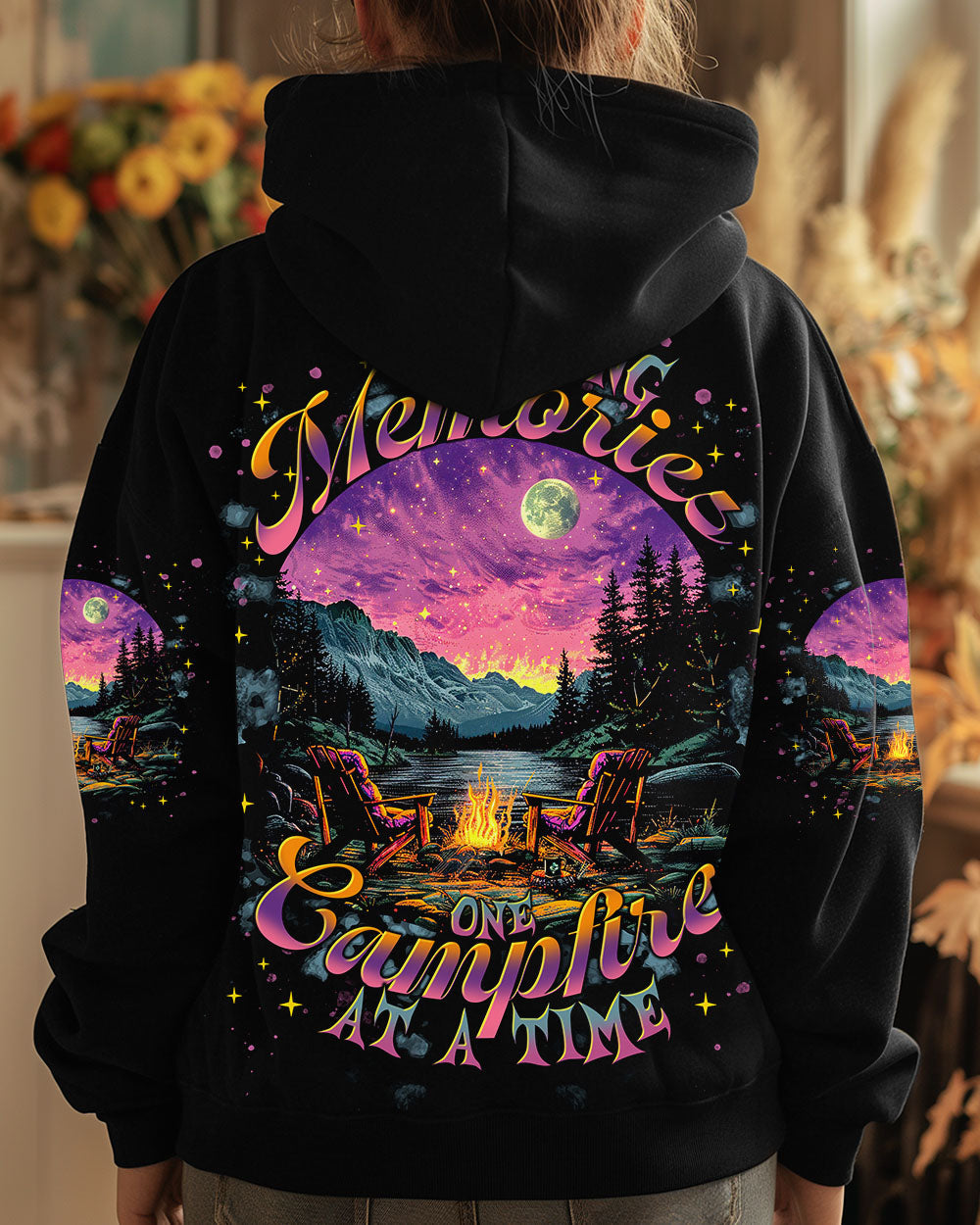 BLISSCORNERS MAKING MEMORIES ONE CAMPFIRE AT A TIME ALL OVER PRINT -  TLTR1902252