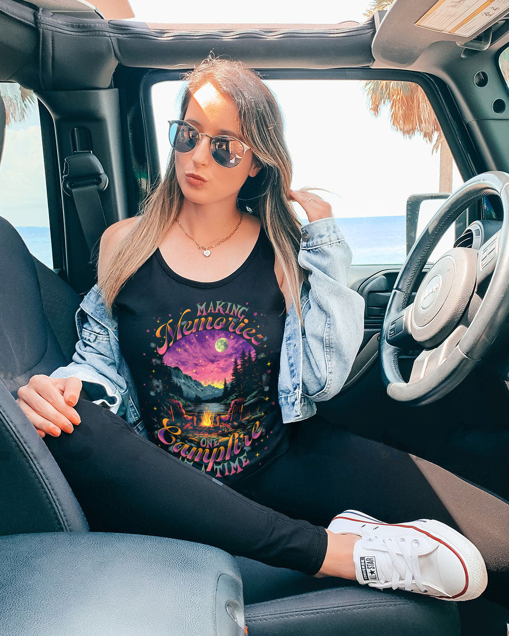 BLISSCORNERS MAKING MEMORIES ONE CAMPFIRE AT A TIME ALL OVER PRINT -  TLTR1902252