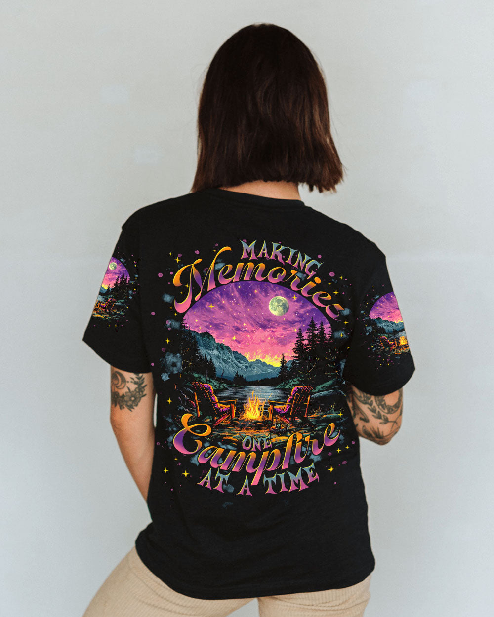 BLISSCORNERS MAKING MEMORIES ONE CAMPFIRE AT A TIME ALL OVER PRINT -  TLTR1902252