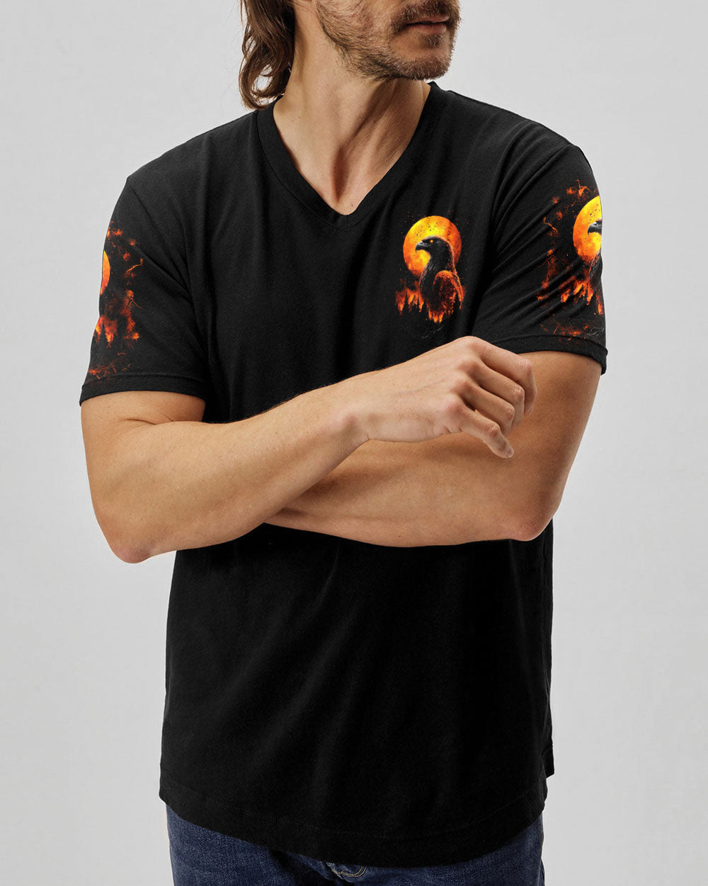 BLISSCORNERS AND INTO THE FOREST I GO EAGLEALL OVER PRINT