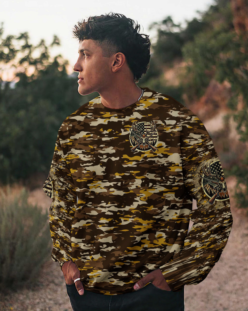 BLISSCORNERS IF YOU DON'T LIKE HUNTING ALL OVER PRINT