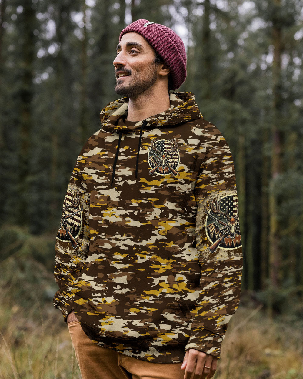 BLISSCORNERS IF YOU DON'T LIKE HUNTING ALL OVER PRINT