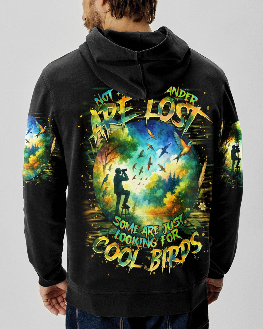 BLISSCORNERS LOOKING FOR COOL BIRDS ALL OVER PRINT