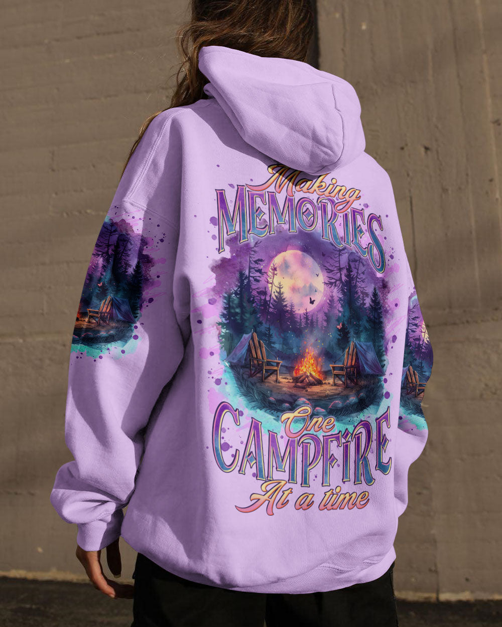 BLISSCORNERS MAKING MEMORIES ONE CAMPFIRE AT A TIME ALL OVER PRINT
