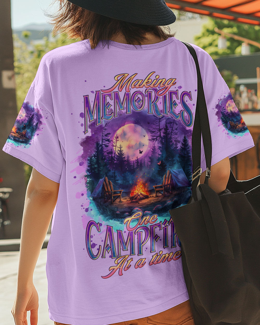 BLISSCORNERS MAKING MEMORIES ONE CAMPFIRE AT A TIME ALL OVER PRINT