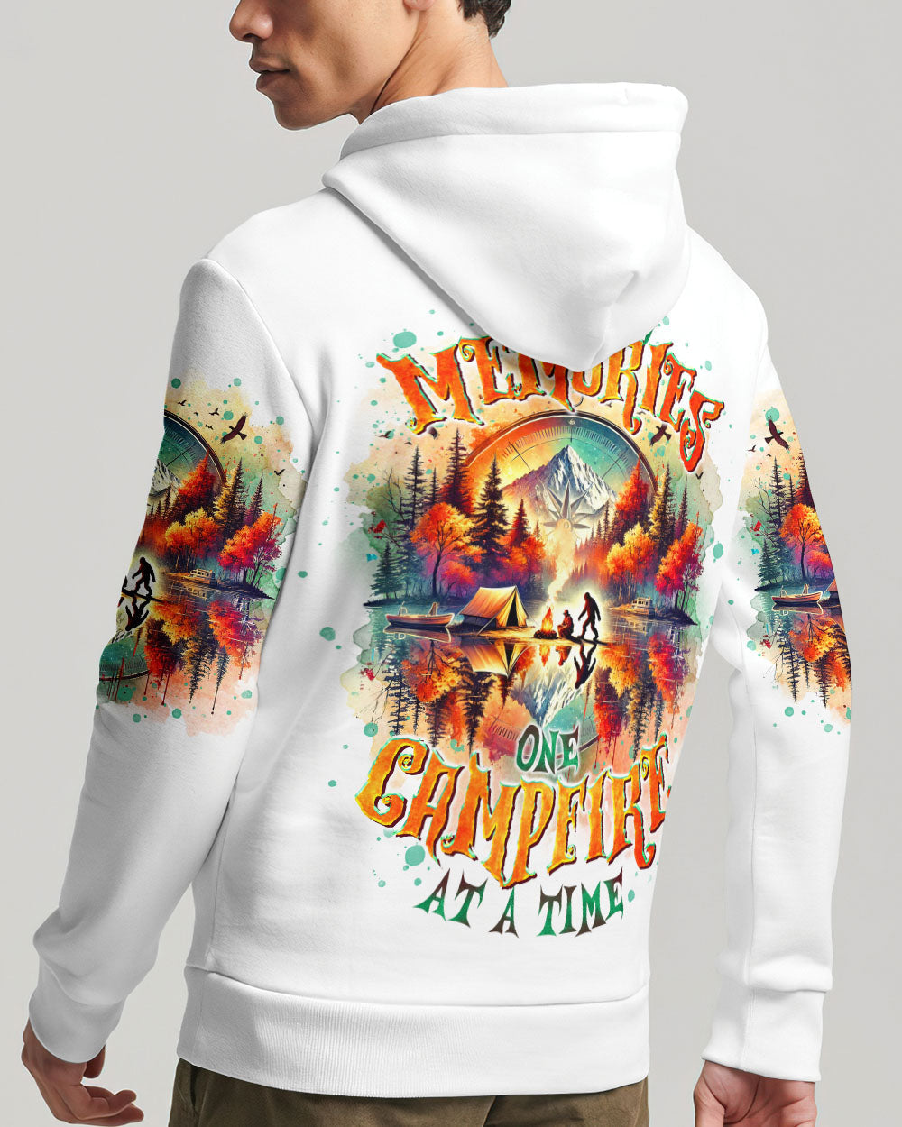 BLISSCORNERS MAKING MEMORIES ONE CAMPFIRE AT A TIME BIGFOOT ALL OVER PRINT