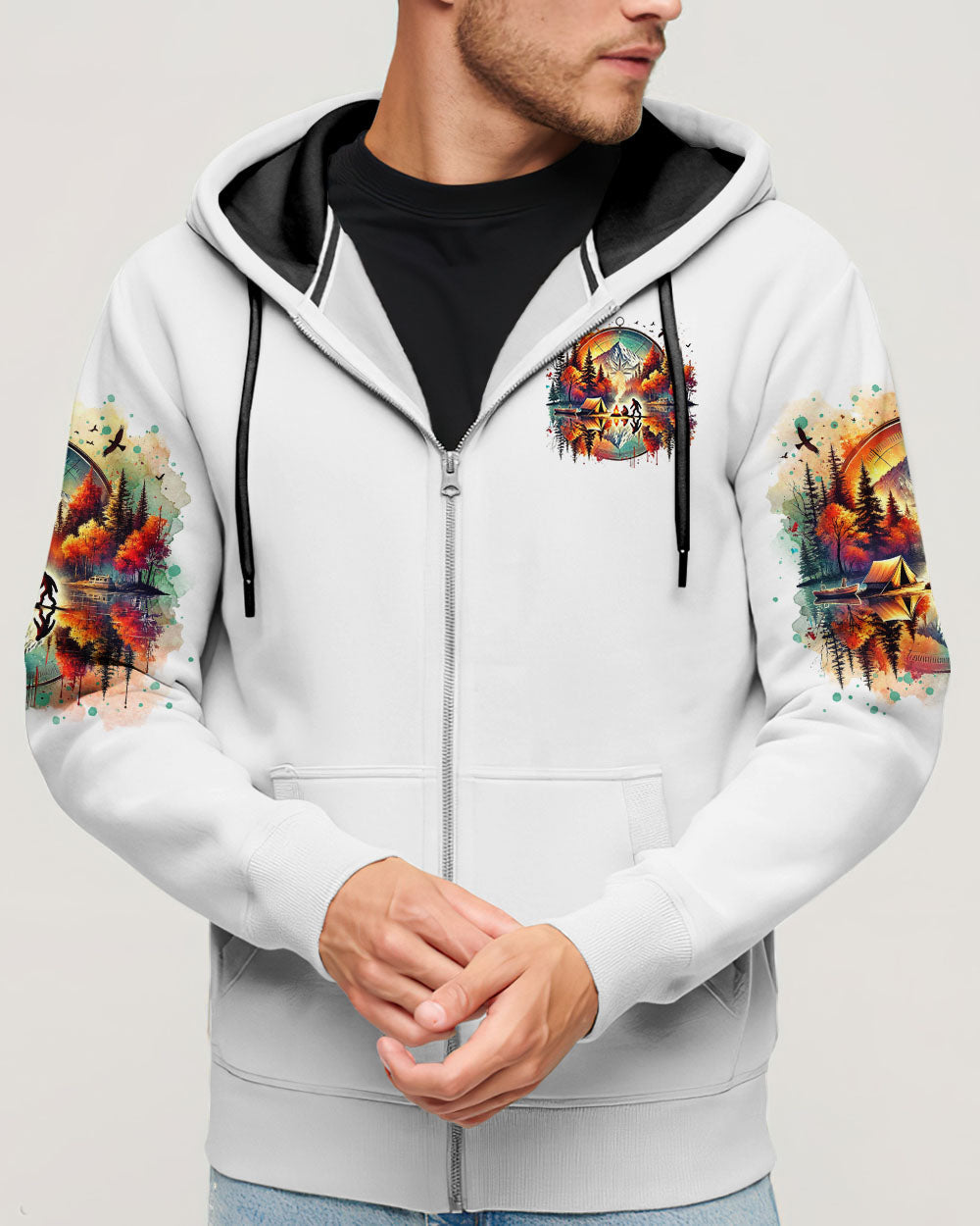 BLISSCORNERS MAKING MEMORIES ONE CAMPFIRE AT A TIME BIGFOOT ALL OVER PRINT