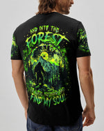 BLISSCORNERS AND INTO THE FOREST I GO BIGFOOT ALL OVER PRINT