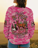 BLISSCORNERS PRETTY IN PINK HUNTING CAMO ALL OVER PRINT -TLTR2209253