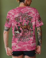 BLISSCORNERS PRETTY IN PINK HUNTING CAMO ALL OVER PRINT -TLTR2209253