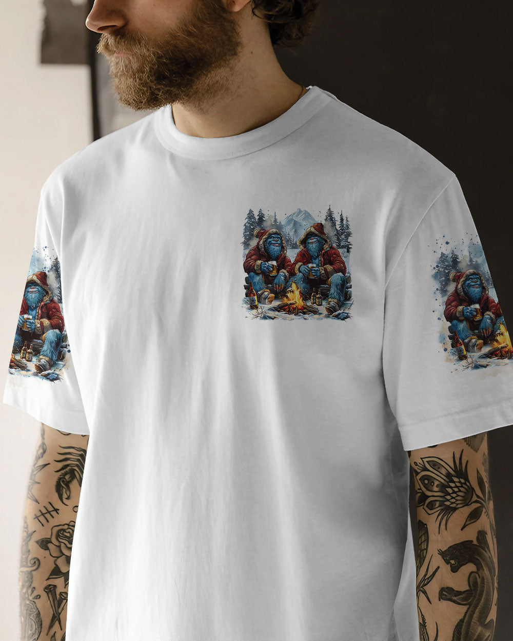 BLISSCORNERS GOOD TIMES CRAZY FRIEND BIGFOOT ALL OVER PRINT -  TLTR2210242