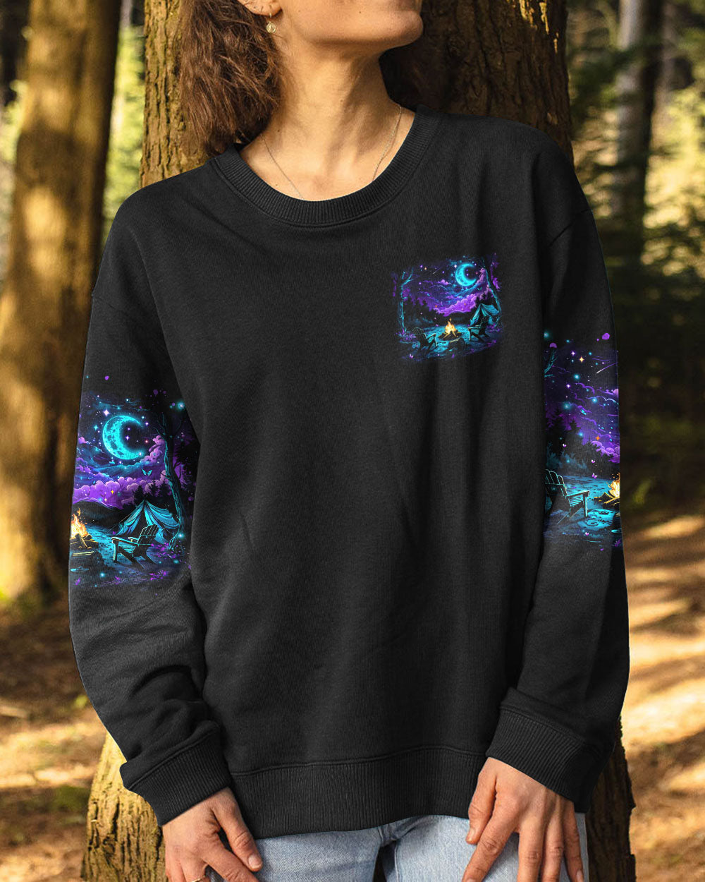 BLISSCORNERS MAKING MEMORIES ONE CAMPFIRE AT A TIME ALL OVER PRINT