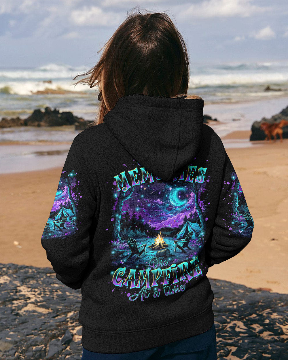 BLISSCORNERS MAKING MEMORIES ONE CAMPFIRE AT A TIME ALL OVER PRINT