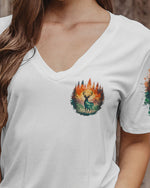 BLISSCORNERS AND INTO THE FOREST I GO DEER ALL OVER PRINT