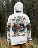 BLISSCORNERS AND INTO THE FOREST I GO BEAR ALL OVER PRINT