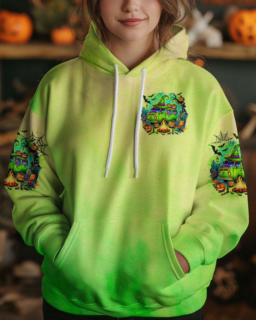 BLISSCORNERS ZOMBIE SURVIVAL TRAINING CAMPING HALLOWEEN ALL OVER PRINT