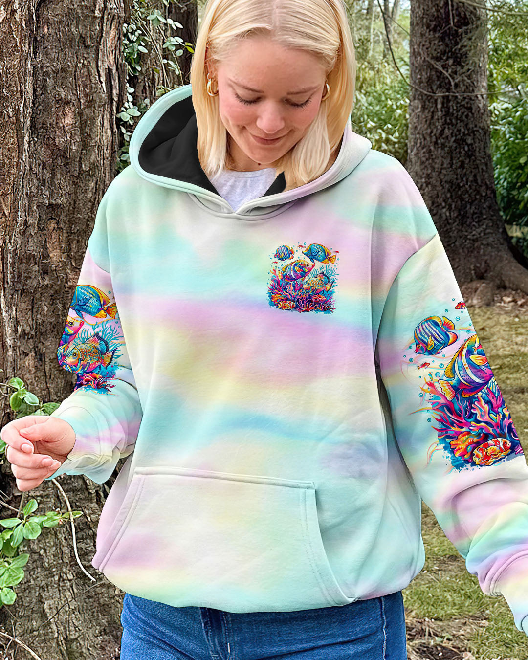 BLISSCORNERS SALTWATER HEALS EVERYTHING ALL OVER PRINT