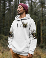 BLISSCORNERS BEHIND EVERY HUNTER HUNTING DEER ALL OVER PRINT