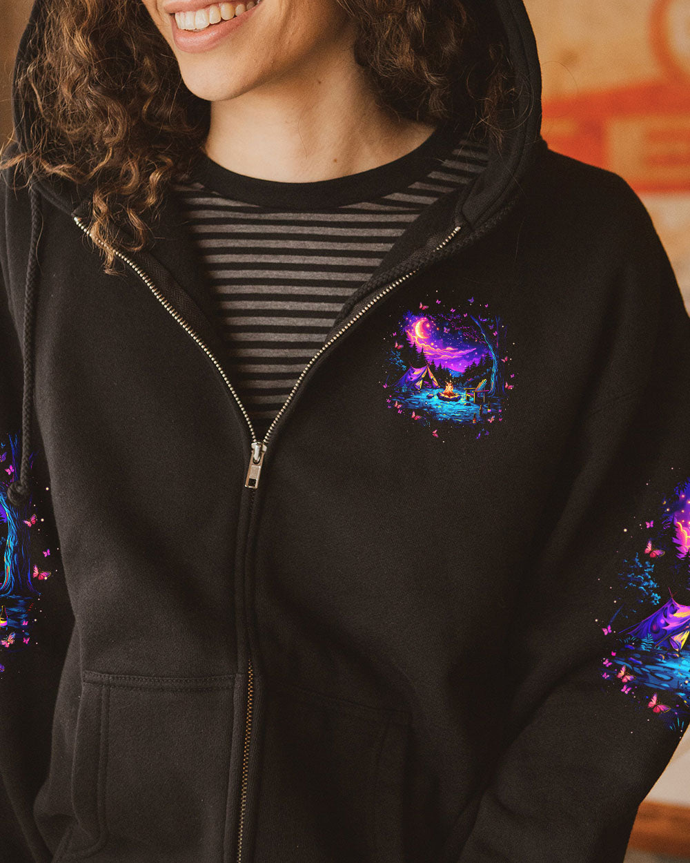 BLISSCORNERS MAKING MEMORIES ONE CAMPFIRE AT A TIME ALL OVER PRINT