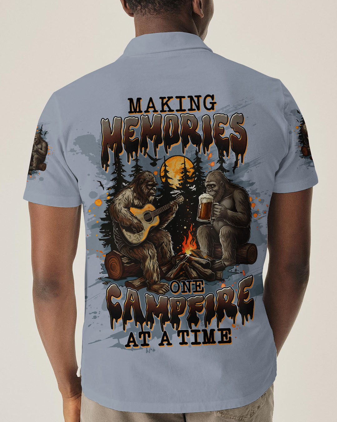 BLISSCORNERS MAKING MEMORIES ONE CAMPFIRE AT A TIME BIGFOOT ALL OVER PRINT
