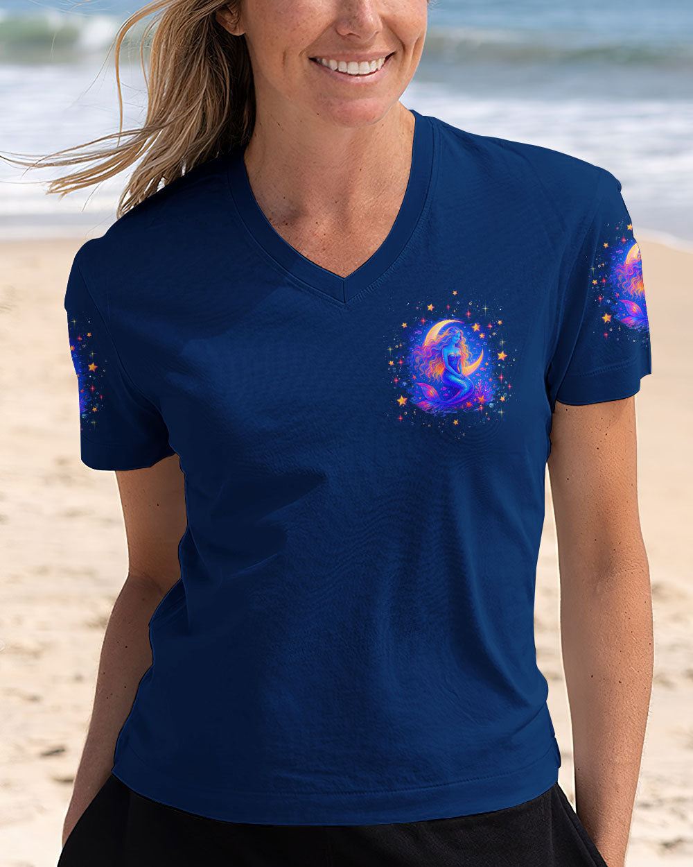 BLISSCORNERS SHE IS A MERMAID ALL OVER PRINT