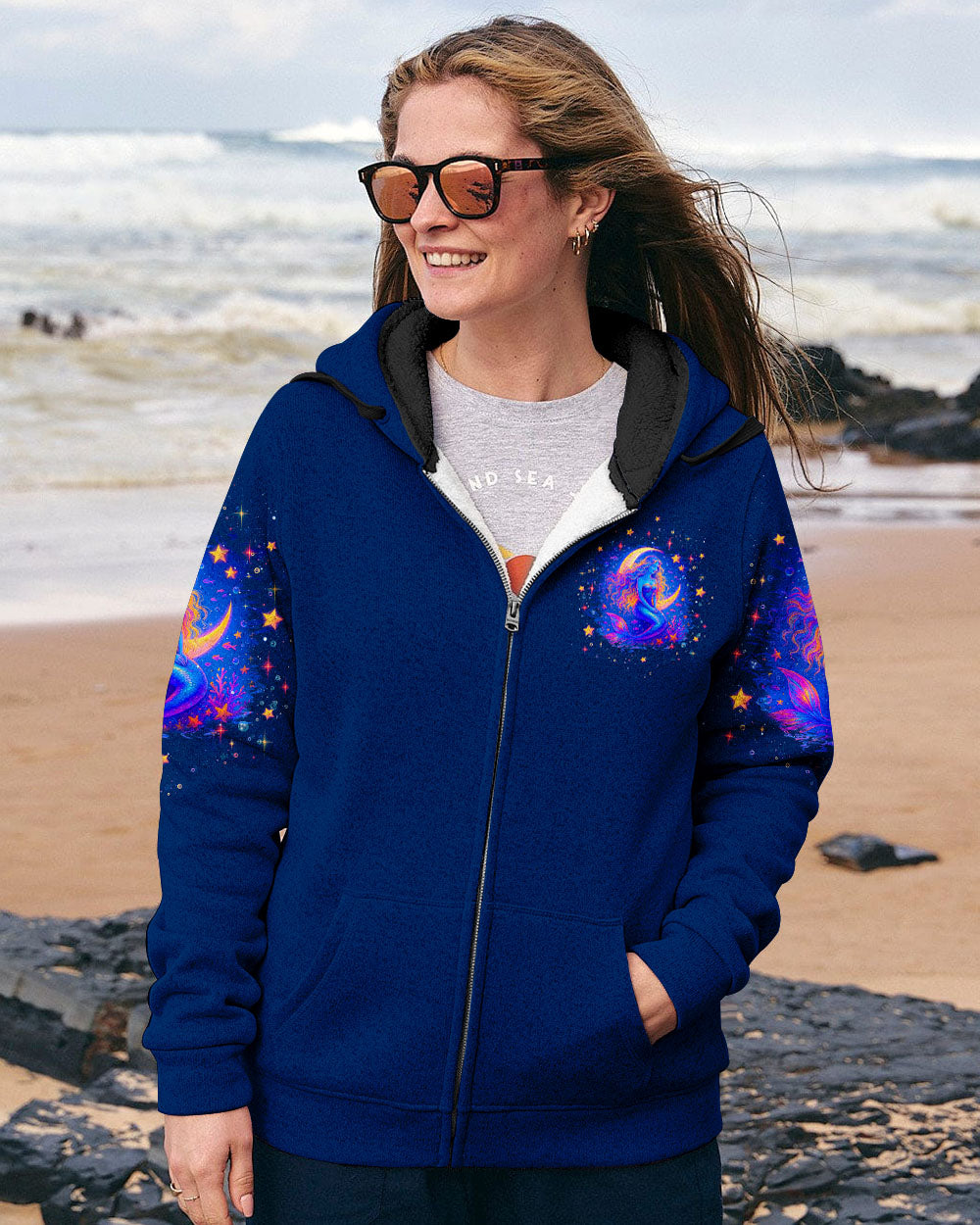 BLISSCORNERS SHE IS A MERMAID ALL OVER PRINT
