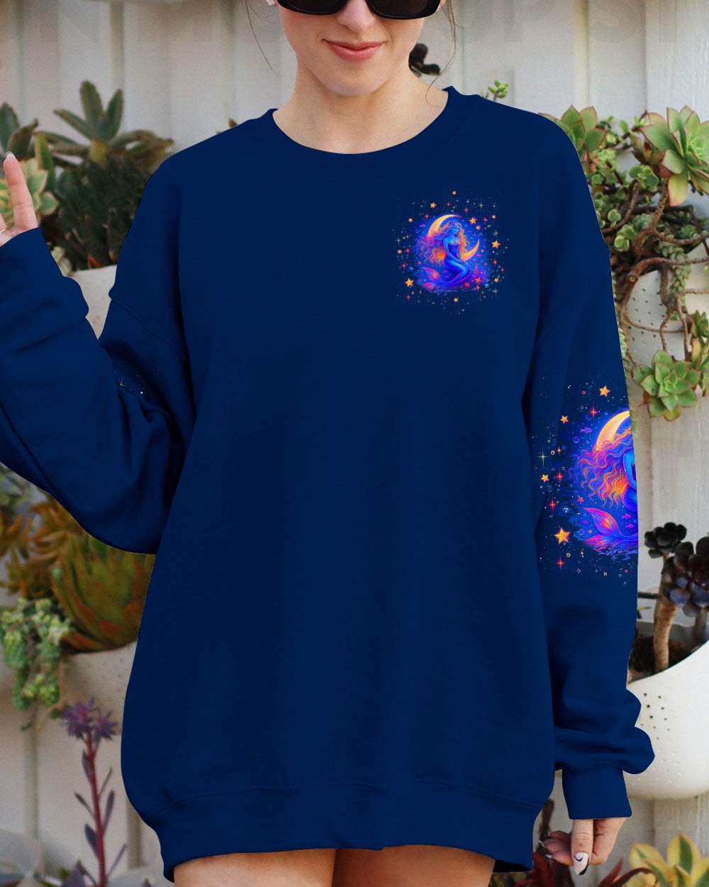 BLISSCORNERS SHE IS A MERMAID ALL OVER PRINT