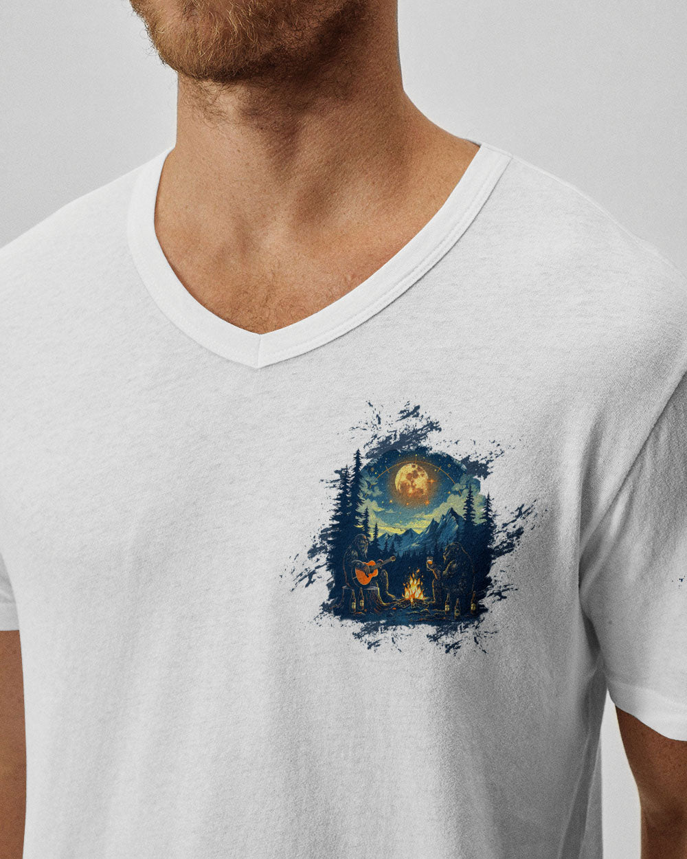 BLISSCORNERS MAKING MEMORIES ONE CAMPFIRE AT A TIME BIGFOOT  ALL OVER PRINT