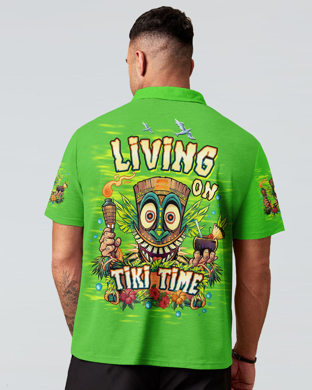 BLISSCORNERS LIVING ON TIKI TIME ALL OVER PRINT