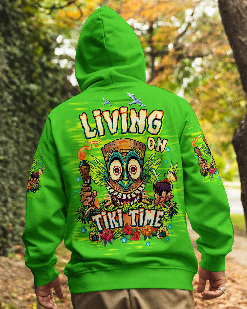 BLISSCORNERS LIVING ON TIKI TIME ALL OVER PRINT