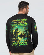 BLISSCORNERS AND INTO THE FOREST I GO BIGFOOT FISHING ALL OVER PRINT