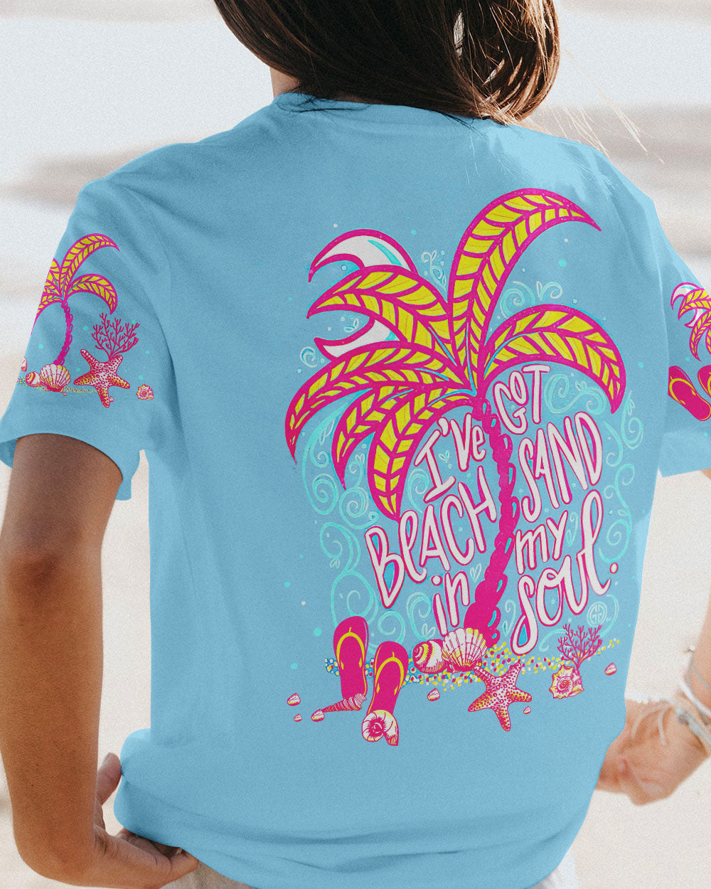 BLISSCORNERS I'VE GOT BEACH SAND IN MY SOUL ALL OVER PRINT