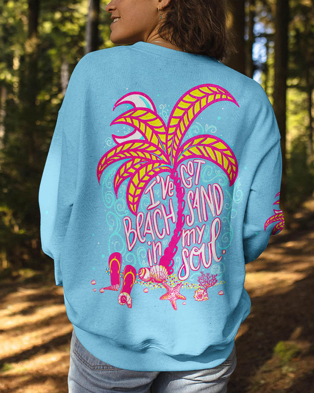 BLISSCORNERS I'VE GOT BEACH SAND IN MY SOUL ALL OVER PRINT