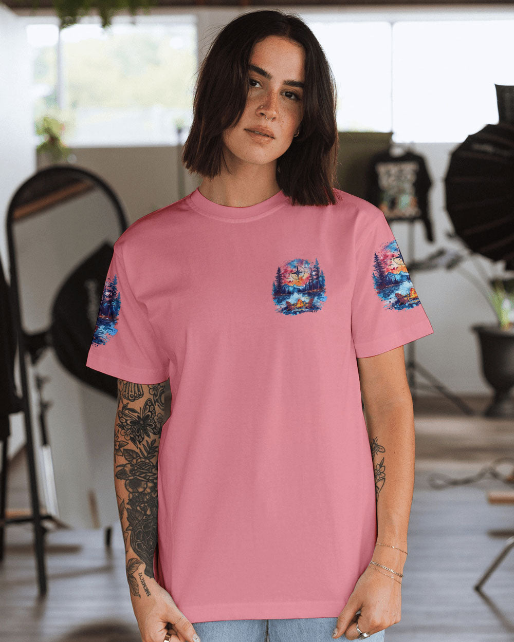 BLISSCORNERS MAKING MEMORIES ONE CAMPFIRE AT A TIME ALL OVER PRINT
