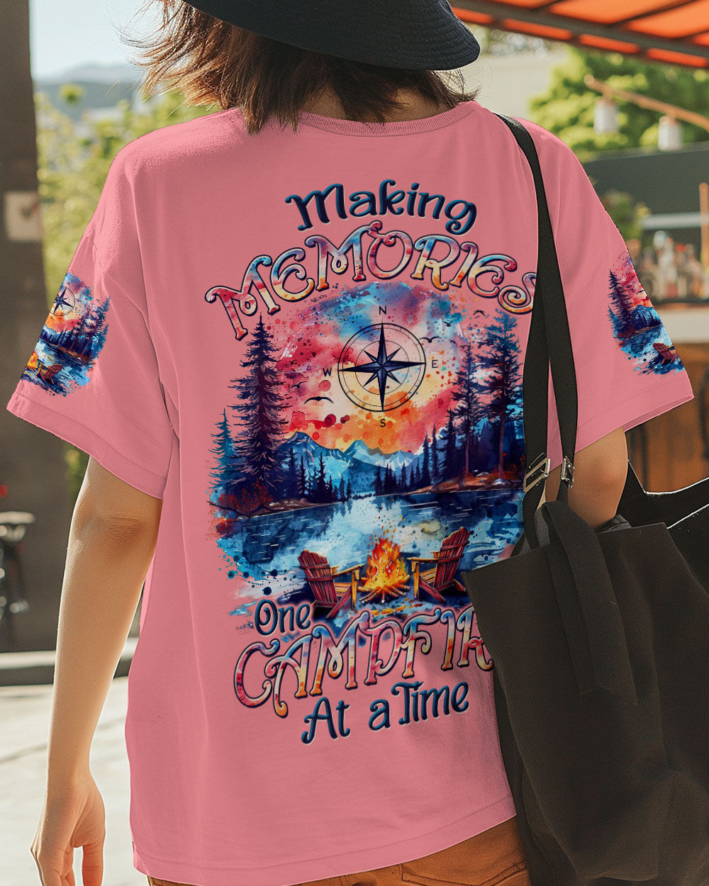 BLISSCORNERS MAKING MEMORIES ONE CAMPFIRE AT A TIME ALL OVER PRINT