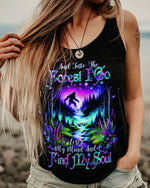 BLISSCORNERS AND INTO THE FOREST I GO BIGFOOT ALL OVER PRINT