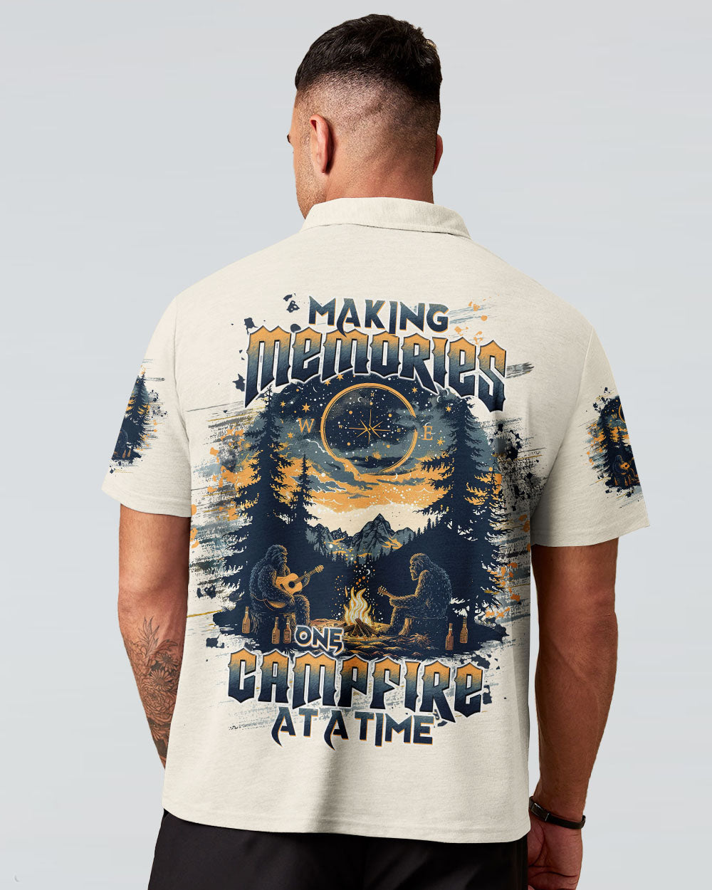 BLISSCORNERS MAKING MEMORIES ONE CAMPFIRE AT A TIME BIGFOOT  ALL OVER PRINT