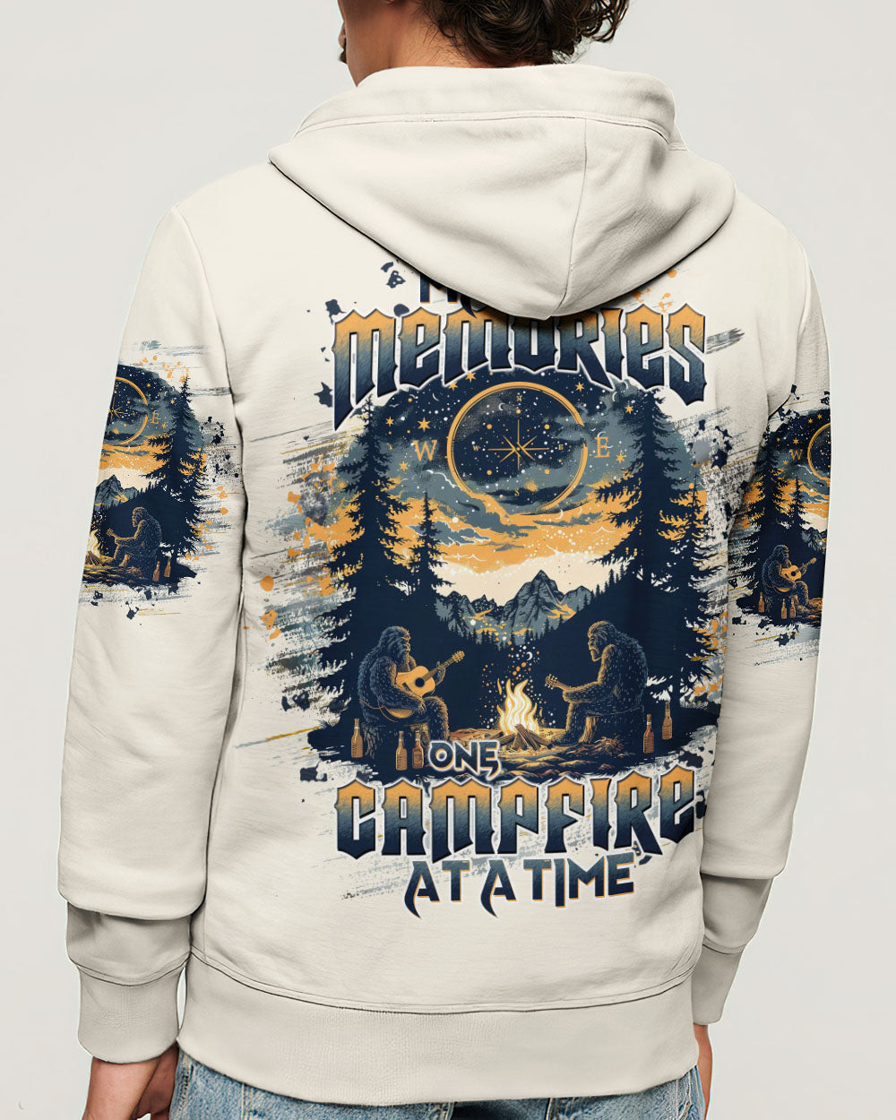 BLISSCORNERS MAKING MEMORIES ONE CAMPFIRE AT A TIME BIGFOOT  ALL OVER PRINT