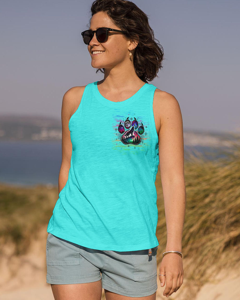 BLISSCORNERS AND INTO THE FOREST I GO WOLF ALL OVER PRINT