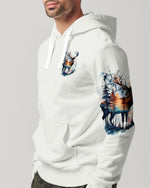 BLISSCORNERS NOT ALL WHO WANDER ARE LOST DEER ALL OVER PRINT