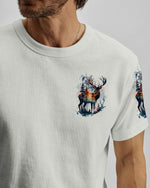 BLISSCORNERS NOT ALL WHO WANDER ARE LOST DEER ALL OVER PRINT