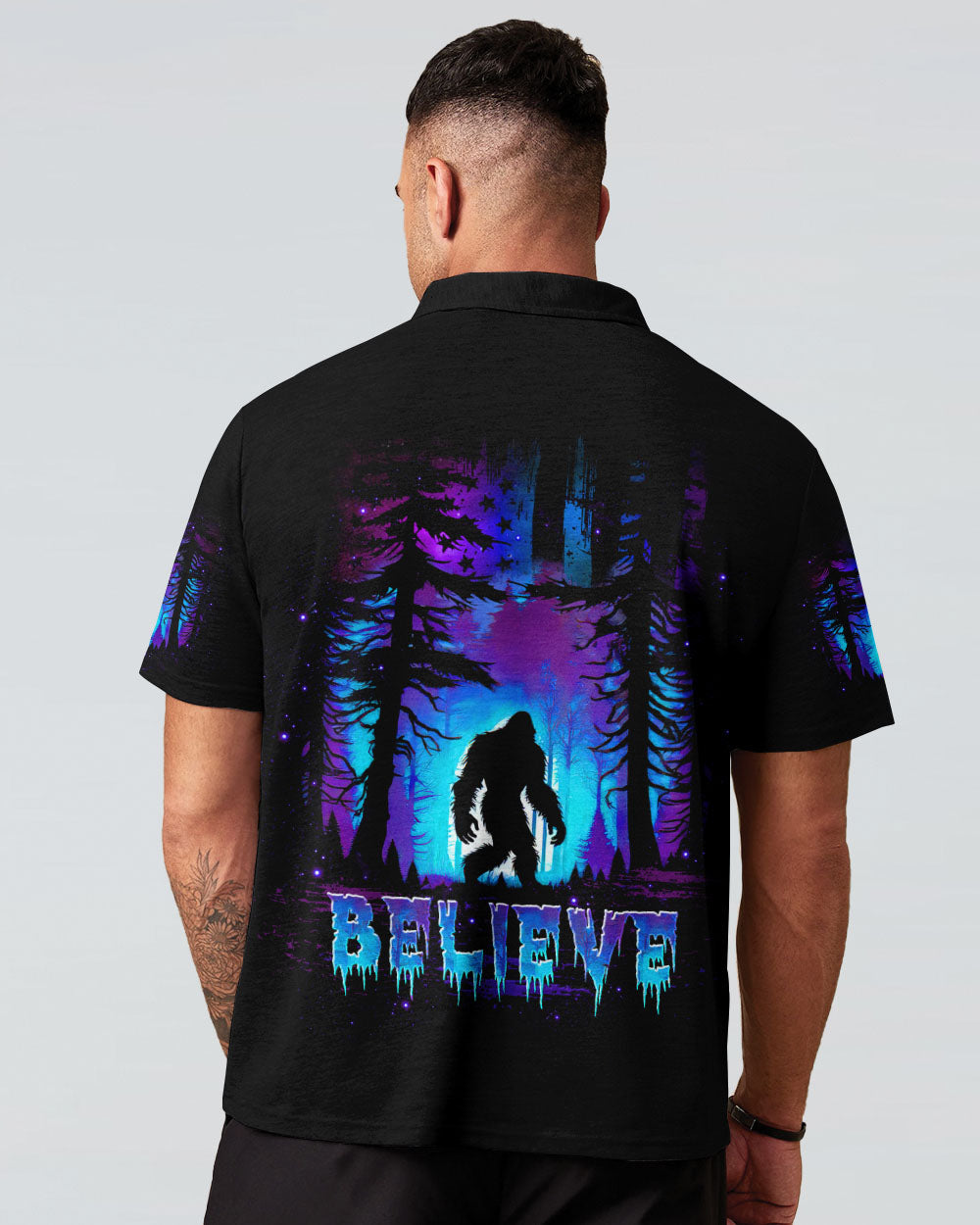 BLISSCORNERS (HOT DEAL) BELIEVE BIGFOOT ALL OVER PRINT
