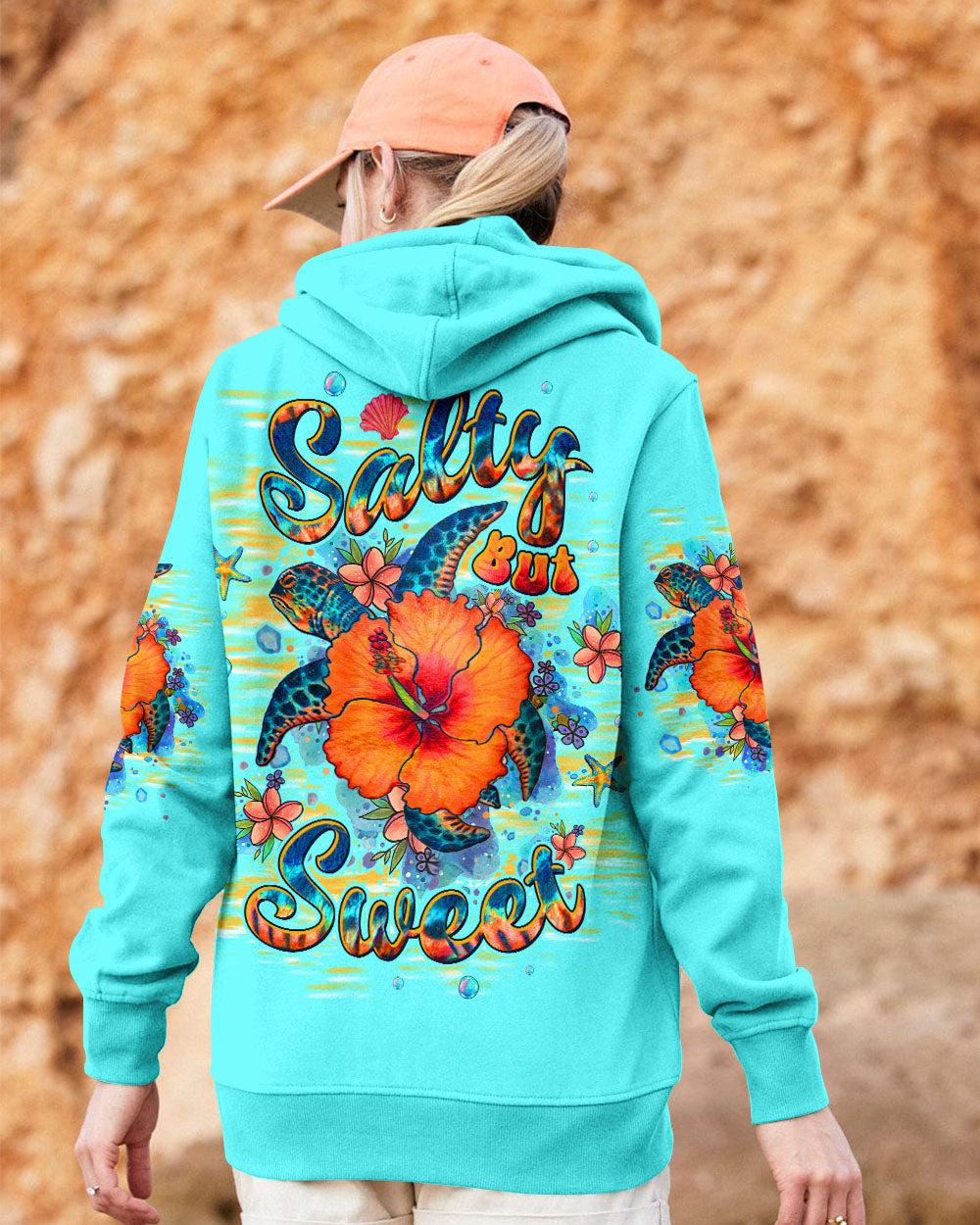 BLISSCORNERS SALTY BUT SWEET TURTLE  ALL OVER PRINT