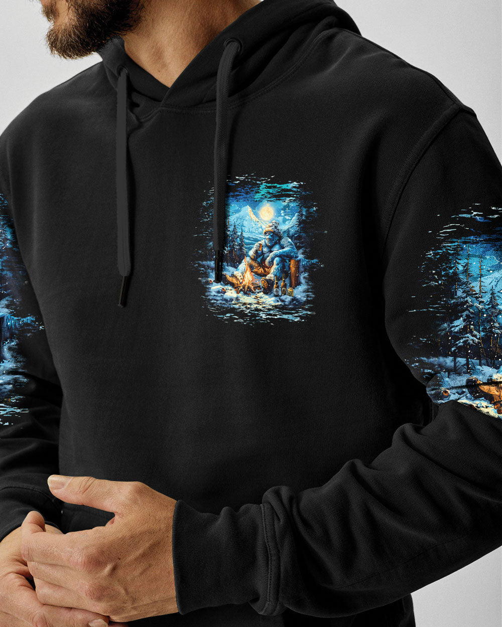 BLISSCORNERS MAKING MEMORIES ONE CAMPFIRE AT A TIME BIGFOOT ALL OVER PRINT